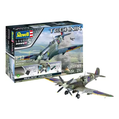 Supermarine Spitfire Mk.IXc - Technik Revell Model Kit with Electronics