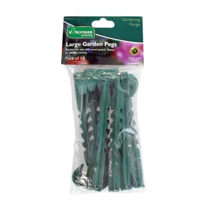 Large Pack Of Garden Pegs - pegs garden weed membrane string netting robust landscaping control 