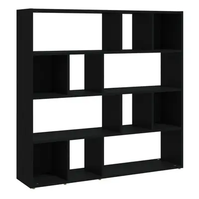 (black) vidaXL Book Cabinet/Room Divider Bookshelf Storage Rack Bookcase Multi Colours