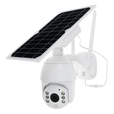 1080P HD Solar IP Camera Wireless Wifi Security IP66 Waterproof Camera Pan Tilt Zoom IR Network 