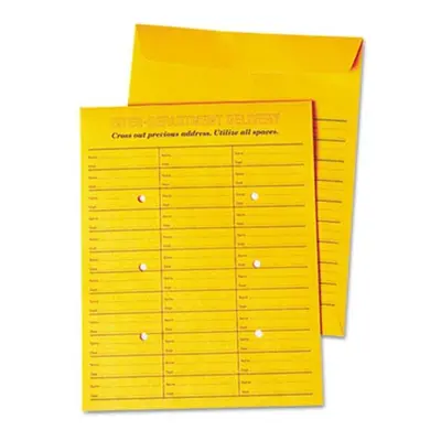 Universal Interoffice Re-Seal Envelope- x 13- Brown- 100/Box