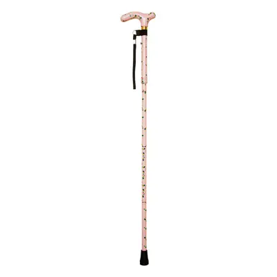 Deluxe Ambidextrous Foldable Walking Cane - Height Settings - Animalia