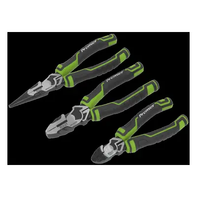 Pliers Set 3pc High Leverage - Green