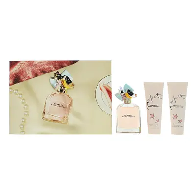 Marc Jacobs Perfect Gift Set 100ml EDP + 75ml Body Lotion + 75ml Shower Gel