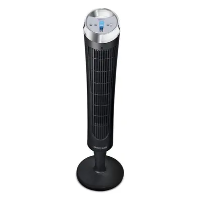 Honeywell QuietSet Tower Fan (5 Speed Settings, Oscillating 75, Timer Function, Remote Control) 