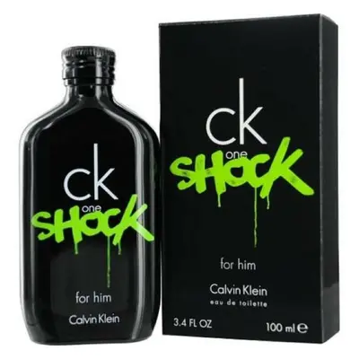 CK One Shock by Calvin Klein for Him 3.4 oz 3.3 Spray EDT