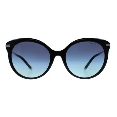 Tiffany Sunglasses TF4189 80019S Black Azure Gradient Blue