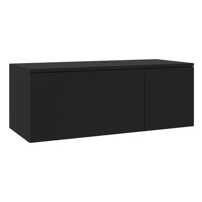 (black) vidaXL TV Cabinet Engineered Wood Home Stereo Media Stand Unit Multi Colours