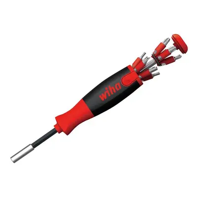 Wiha - LiftUp Magnetic Screwdriver with Bit Magazine (SL, PH, PZ, TX, Hex)