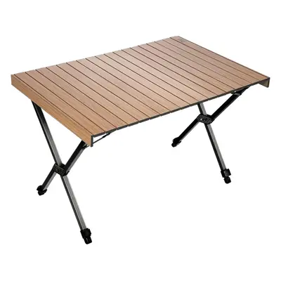 Folding Camping Table Folding Aluminum Foldable Portable Table 108x71cm Roll Up Picnic Table 4ft