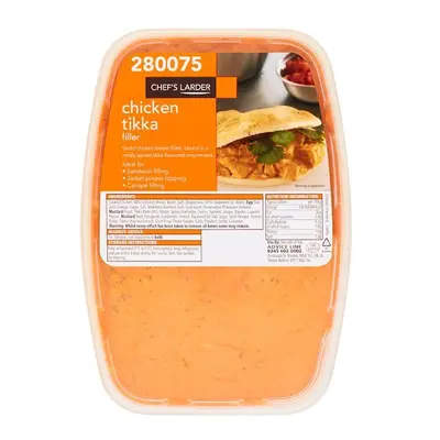 Chef's Larder Chicken Tikka Filler 1kg