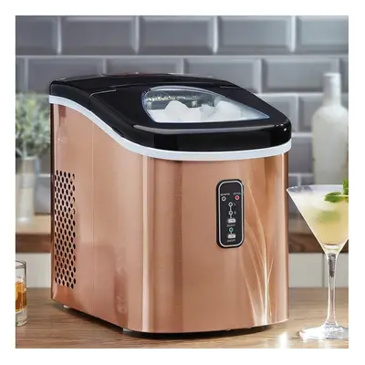 Electric Ice Cube Maker Machine Portable Copper Cooks Professional