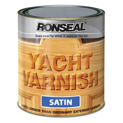 Ronseal YVS1L 1L Exterior Yacht Varnish Satin