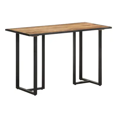 vidaXL Rough Mango Wood Dining Table cm Kitchen Dining Room Dinner Desk