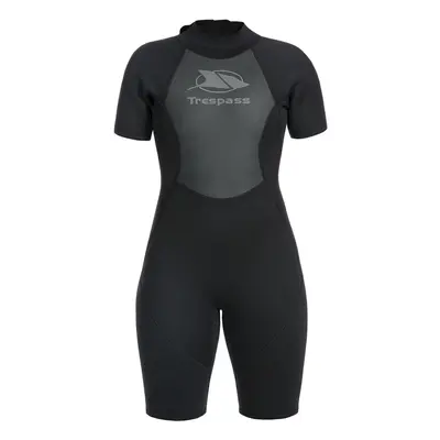 (8, Black) Trespass Womens Wetsuit 3mm Short Length Scubadive