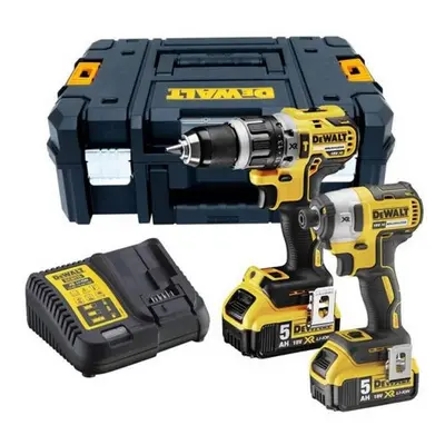 DEWALT DCK266P2T-GB Twin Pack Volt x 5.0Ah Li-Ion