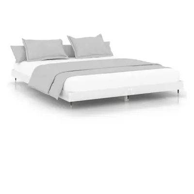 (high gloss white, x cm) vidaXL Bed Frame Bedroom Platform Bed Frame Bedstead Bed Base Engineere