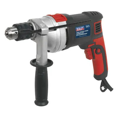 850W Heavy Duty Hammer Drill - 13mm Chuck - Variable Speed - Reverse Controls