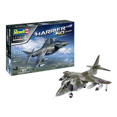 REVELL Gift Set Hawker Harrier GR Mk.1 50th Anniversary 1:32 Model Kit