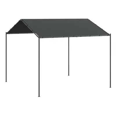 vidaXL Canopy Tent Garden Gazebo Party Tent Anthracite 3x3 m Steel and Fabric