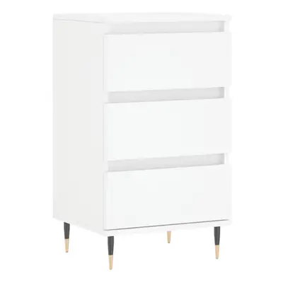 vidaXL Sideboard Storage Cabinet Cupboard Side Cabinet White Engineered Wood