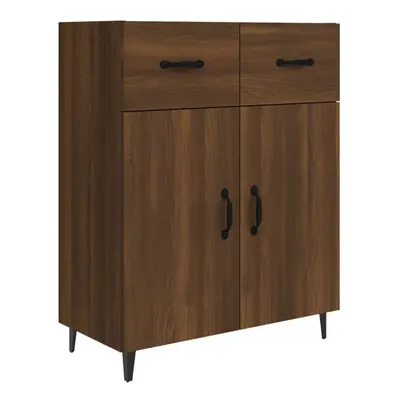 (brown oak) vidaXL Sideboard Engineered Wood Indoor Highboard Home Organiser Multi Colours