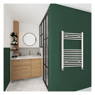 Clearance Sale Straight Bathroom Radiator Chrome 800x600mm