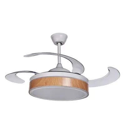 Ceiling Fan with Light FREMONT With Remote White