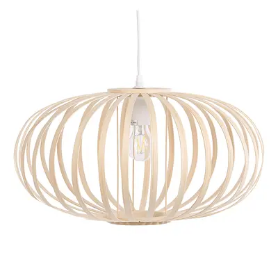 Pendant Lamp HAVEL Japara Cotton Light Wood