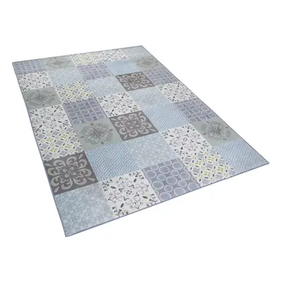 Area Rug Mosaic Pattern x cm Multicolour INKAYA