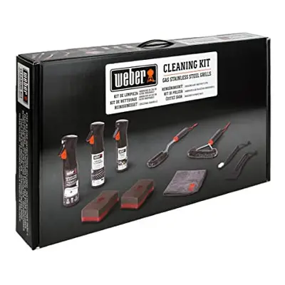 Weber Stainless Steel Barbecue Cleaning Kit | Stainless Steel BBQ Cleaner | Weber Barbecue Acces