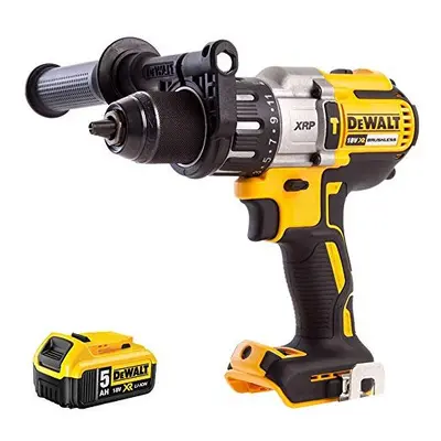 DEWALT DCD996N 18V Brushless Combi Hammer Drill with x 5.0Ah DCB184 Battery, V