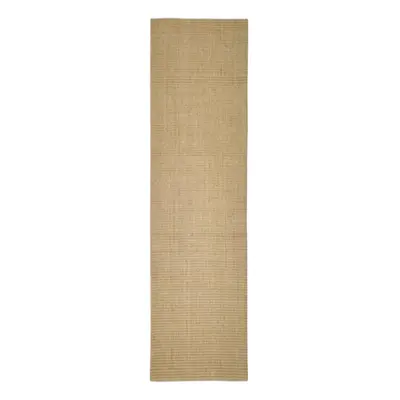 (light brown, x cm) vidaXL Sisal Rug Scratching Mat Sisal Carpet Area Rug for Scratching Post