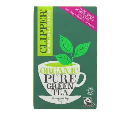 Clipper Organic Pure Green Tea bags ( pack of )