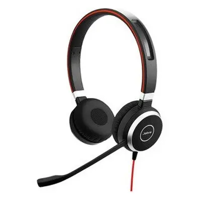 Jabra Evolve Ms Wired Stereo Headset Over-The-Head Supra-Aural Ohm 6399-823-189