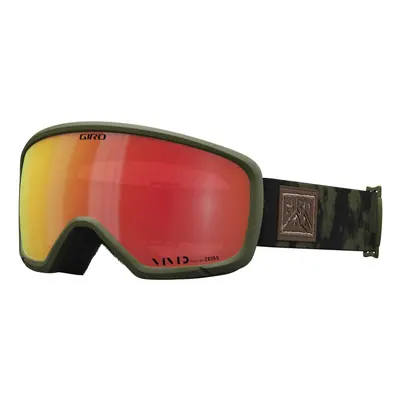 Giro Ringo Snow Goggle Trail Green Clouddust Vivid Ember