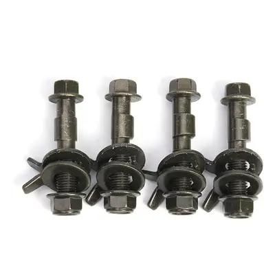 4Pcs 14mm Wheel Alignment Camber Bolt Replacement Nuts Vehicles Steel Accessories