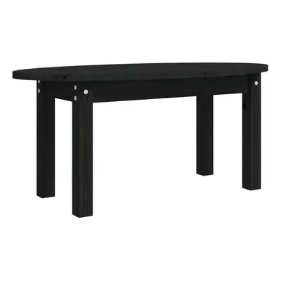 (black, x x cm) vidaXL Solid Wood Pine Coffee Table Multi Colours 110x55x45 cm/80x40x35 cm