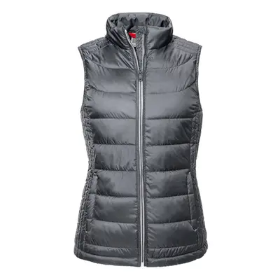 (2XL, Iron) Russell Womens/Ladies Nano Padded Bodywarmer