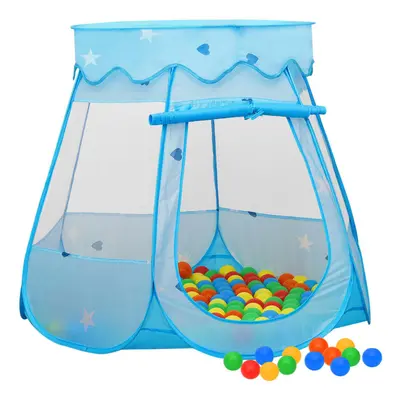 (multicolour) vidaXL Children Play Tent with Balls Play House Game Tent Multi Colours