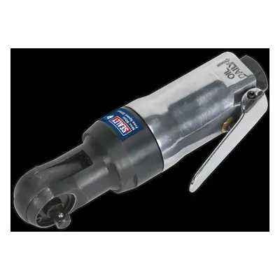 Air Ratchet Wrench 1/4"Sq Drive Super Stubby