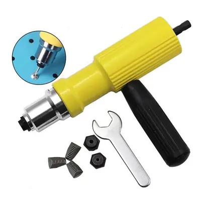 Electric Riveter Nut Tool Riveting Tool Metal Cordless Riveting Drill Adapter