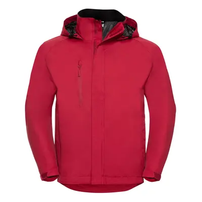 (3XL, Classic Red) Russell Mens Hydraplus Waterproof Jacket