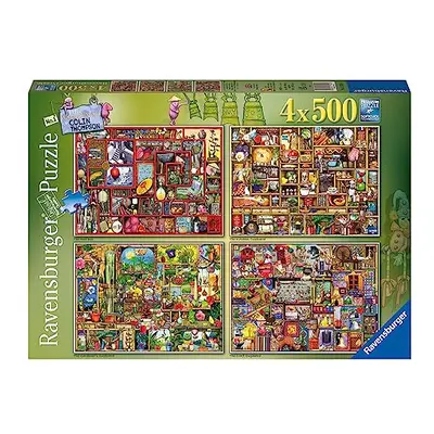 Wonderful World of Colin Thompson No.1-4x Piece Jigsaw Puzzle for Adults and Kids Age Years Up