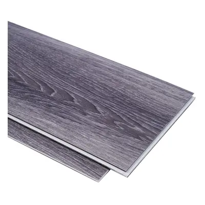 (#2 Dark Grey) 14Pcs Thick Wood Grain SPC Floor Planks Soundproof