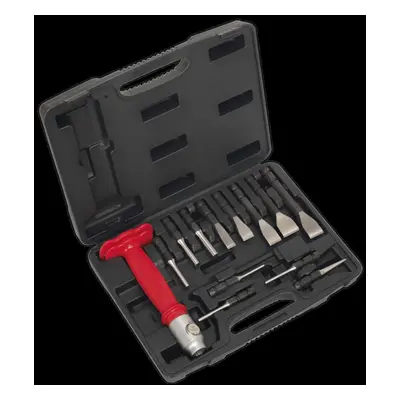 Interchangeable Punch & Chisel Set 13pc