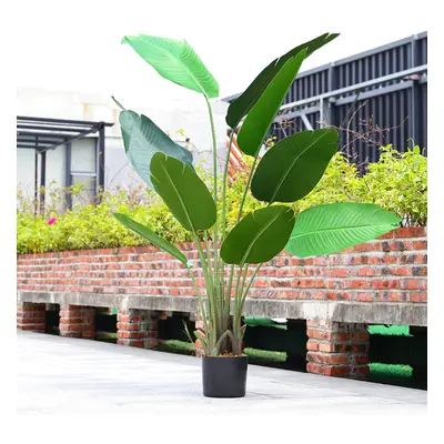 160cm Artificial Banana Tree Fake Plant House Plant in Black Pot