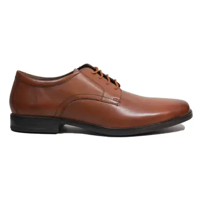 (10 (Adults')) Howard Walk | Dark Tan Leather | Mens Lace Up Shoes