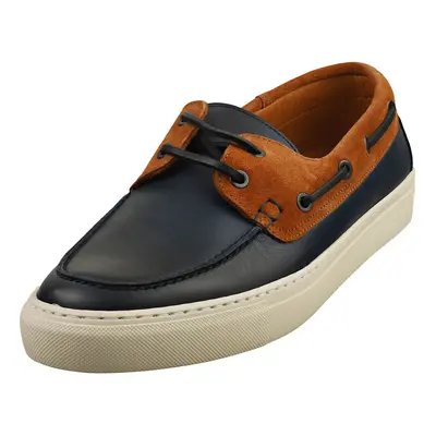 (7) Ted Baker Mfs-euenb Mens Boat Shoes in Navy