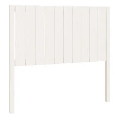 (white, 105.5 x x cm) vidaXL Bed Headboard Home Bedroom Decorative Bed Header Panel Solid Wood P